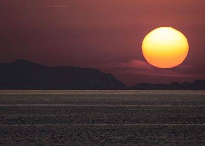 spiaggia tramonto cilento Perla Bianca residence