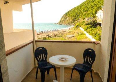Residence Perla Bianca Alloggi Mono Lux balcone