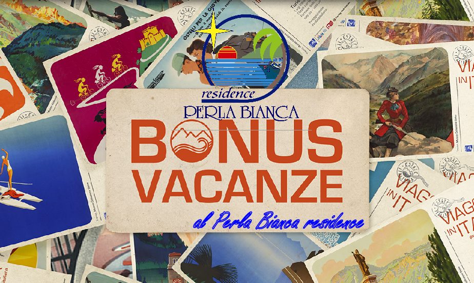 Perla Bianca accetta i BONUS VACANZE