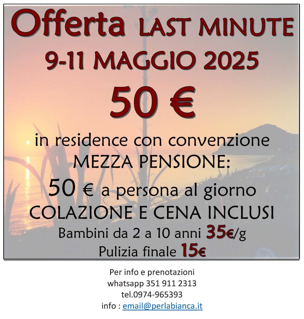 Lasto minute maggio